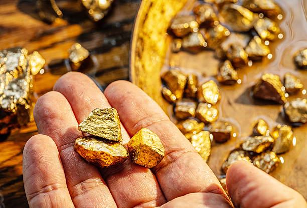 Gold mining and extraction operations